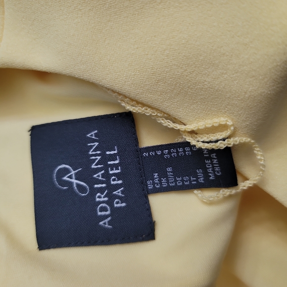 Adrianna Papell Knit Crepe Tie Waist Sheath Dress - Picture 11 of 12